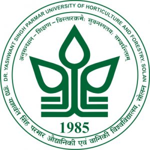 Dr. Yashwant Singh Parmar University of Horticulture and Forestry