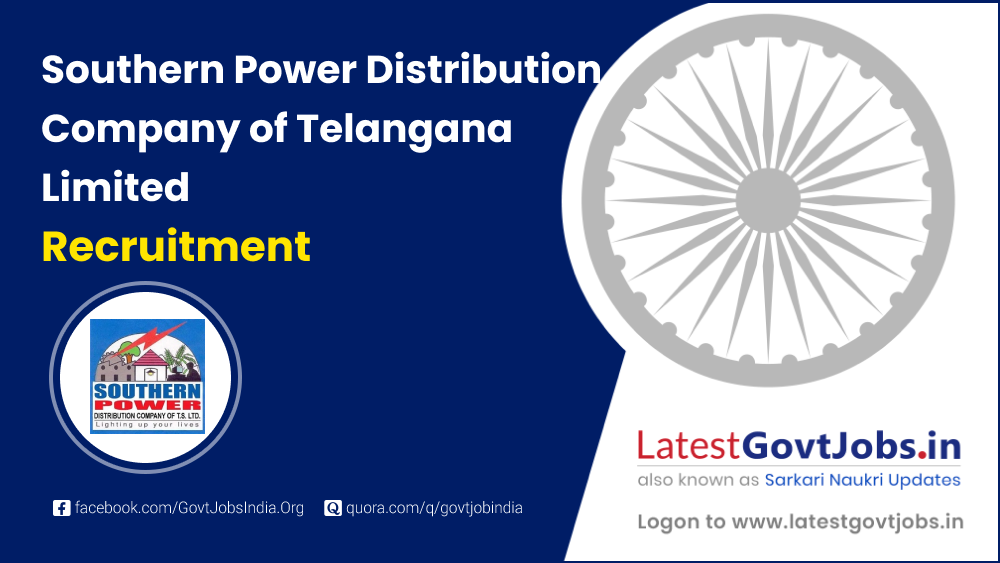 Southern Power Distribution Company of Telangana Limited Recruitment