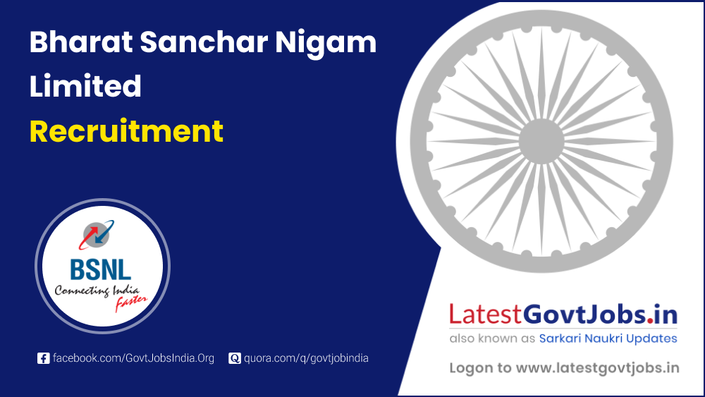 Bharat Sanchar Nigam Limited-Recruitment