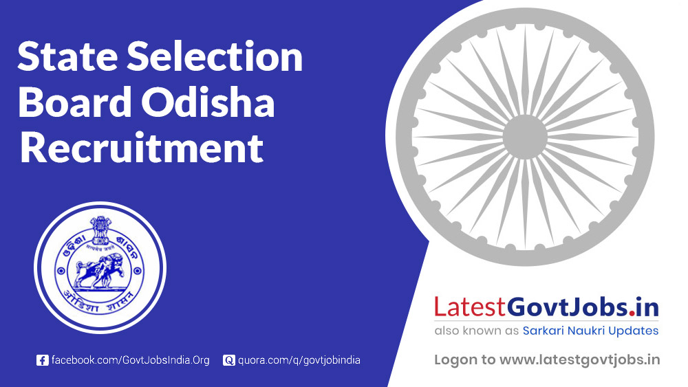 State Selection Board Odisha